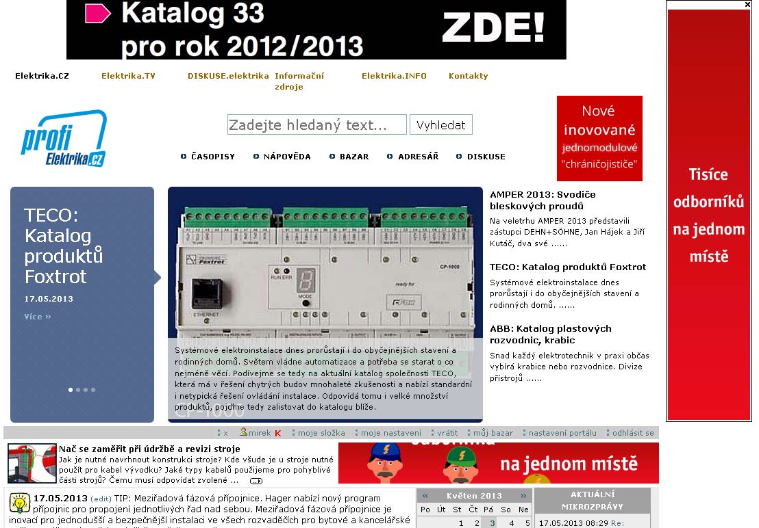 Úpravy portálu začaly malým faceliftem