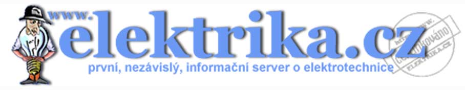 Historicky první dlouho používaná hlavička Elektrika.cz