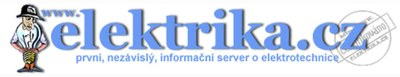Historicky první dlouho používaná hlavička Elektrika.cz