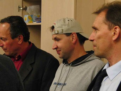 Josef Nosek (Hostinné), Jan Franěk (Kolín), Jiří Kohutka (Praha)