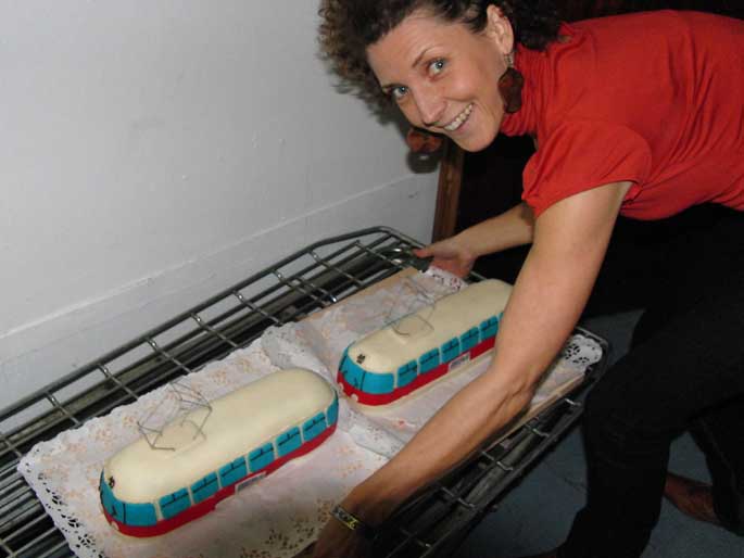 Dort alá šalina v rukou Simony Elsnerové