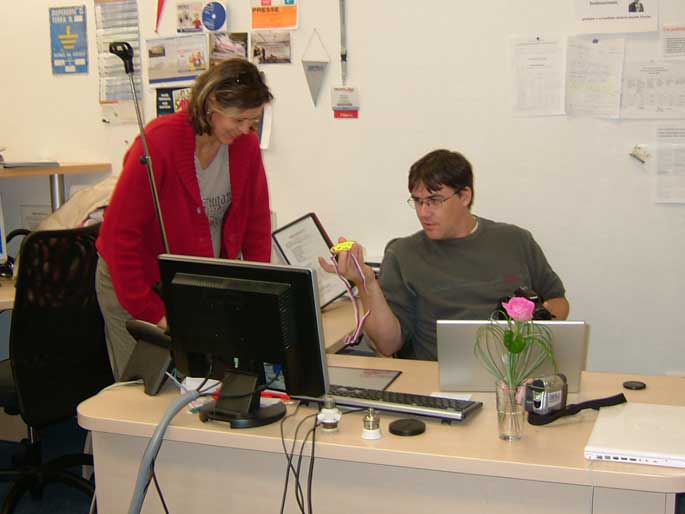 Alena Minaříková a Radim Novotný (Elektrika.cz)