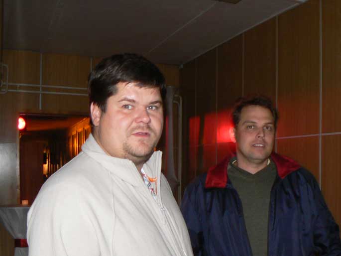 Radek Červený a Jiří Rybnikář (Cluster - Brno)