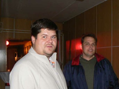 Radek Červený a Jiří Rybnikář (Cluster - Brno)