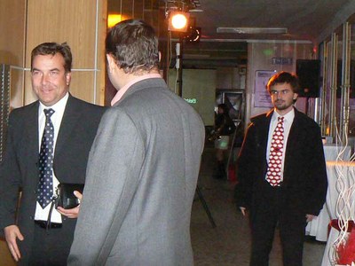 Jiří Louda (ELEKTRAM Hradec Králové), Martin Bláha (Elektrika.cz), Vít Novák (HAKEL Hradec Králové)