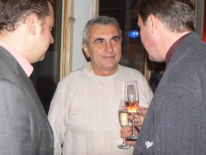 Martin Bláha, Michal Kříž (IN-EL Praha), Miroslav Minařík