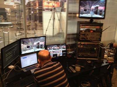 Režie Elektrika.TV na AMPERu 2013