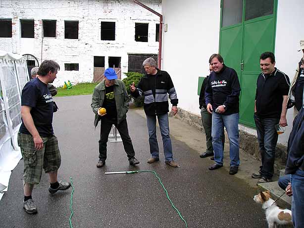 Hod valivou koulí zahájil Michal Ingeli