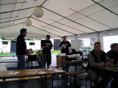 Miroslav Minařík, Jan Franěk, Alena Minaříková, Milan Hudec a Jaroslav Molák