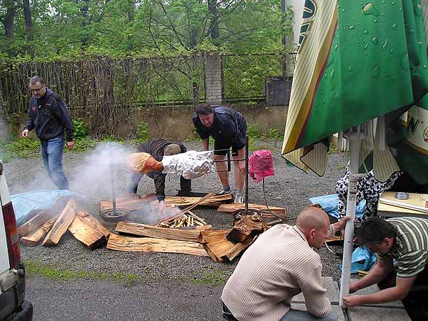 Přípravy mrtvého zvířete