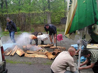 Přípravy mrtvého zvířete