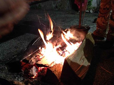 Večerní pohoda u ohně