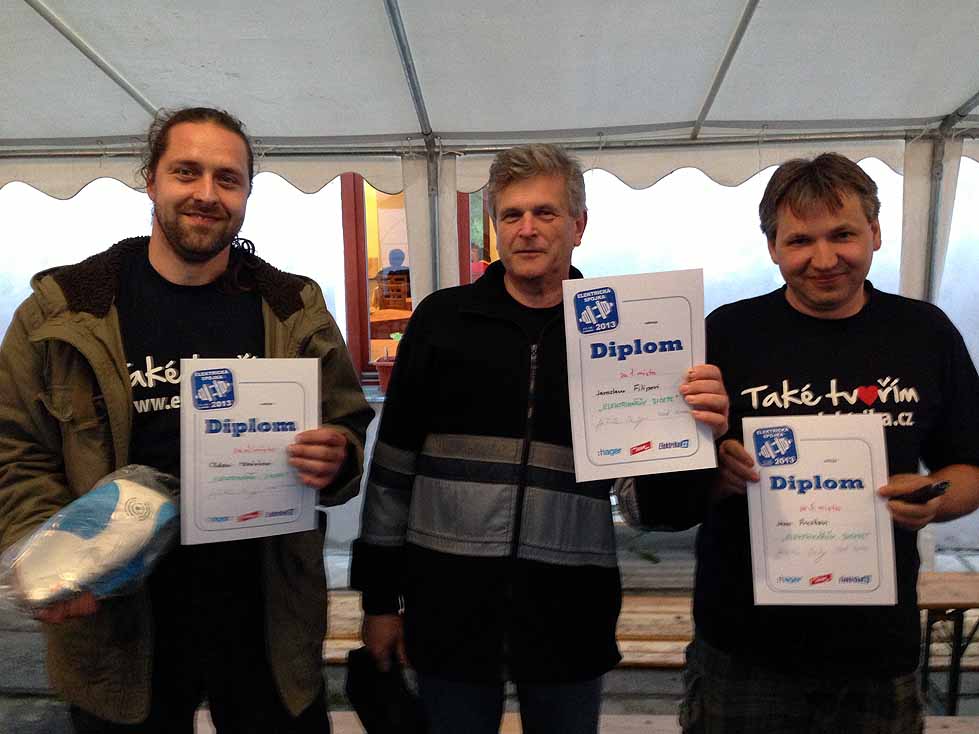 Vítězové "elektrikářského bicepsu"