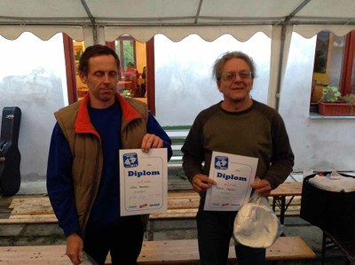 Třetí místa v minigolfu