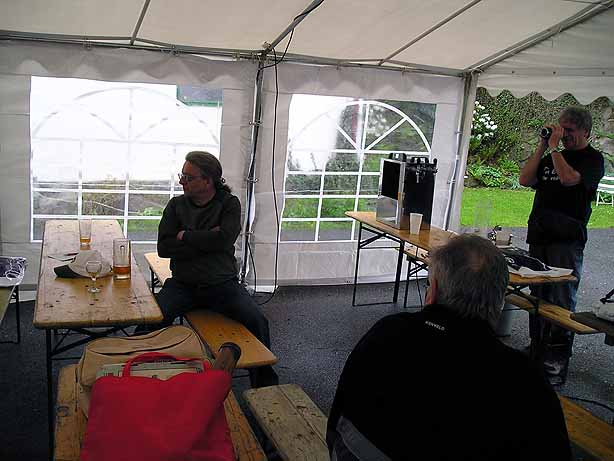 Zdeněk Hejčl, Martin Kurka a s kamerou Vláďa Brok