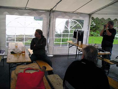 Zdeněk Hejčl, Martin Kurka a s kamerou Vláďa Brok